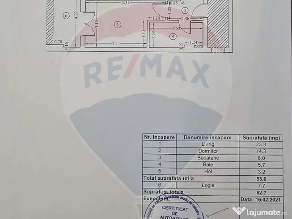 Apartament cu 2 camere | Parcul Circului | Tei | 63 mp | ... 