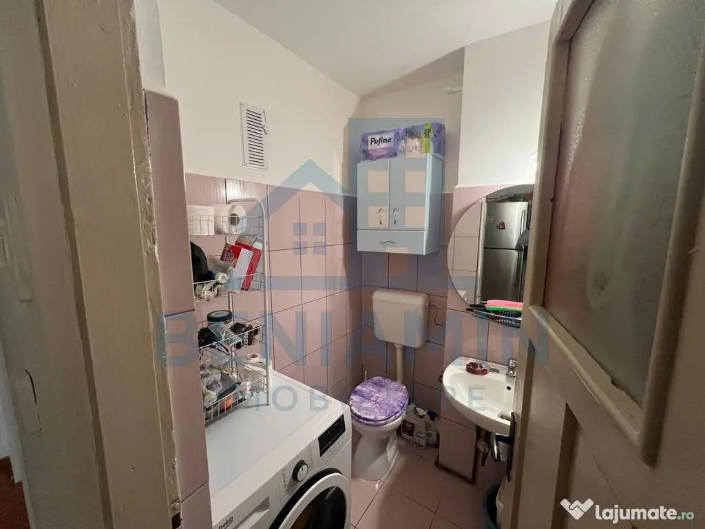 2 camere decomandat 65mp Bartolomeu etaj 1 cu centrala 