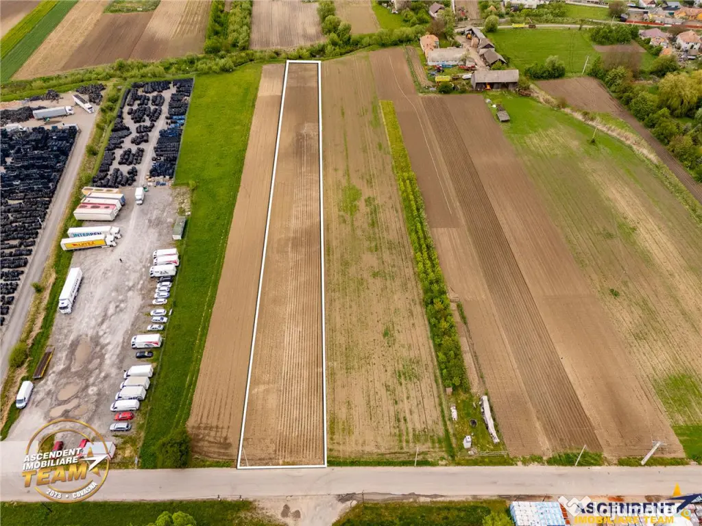 FILM! 5.000 mp teren, la marginea orasului Targu Secuiesc, a 