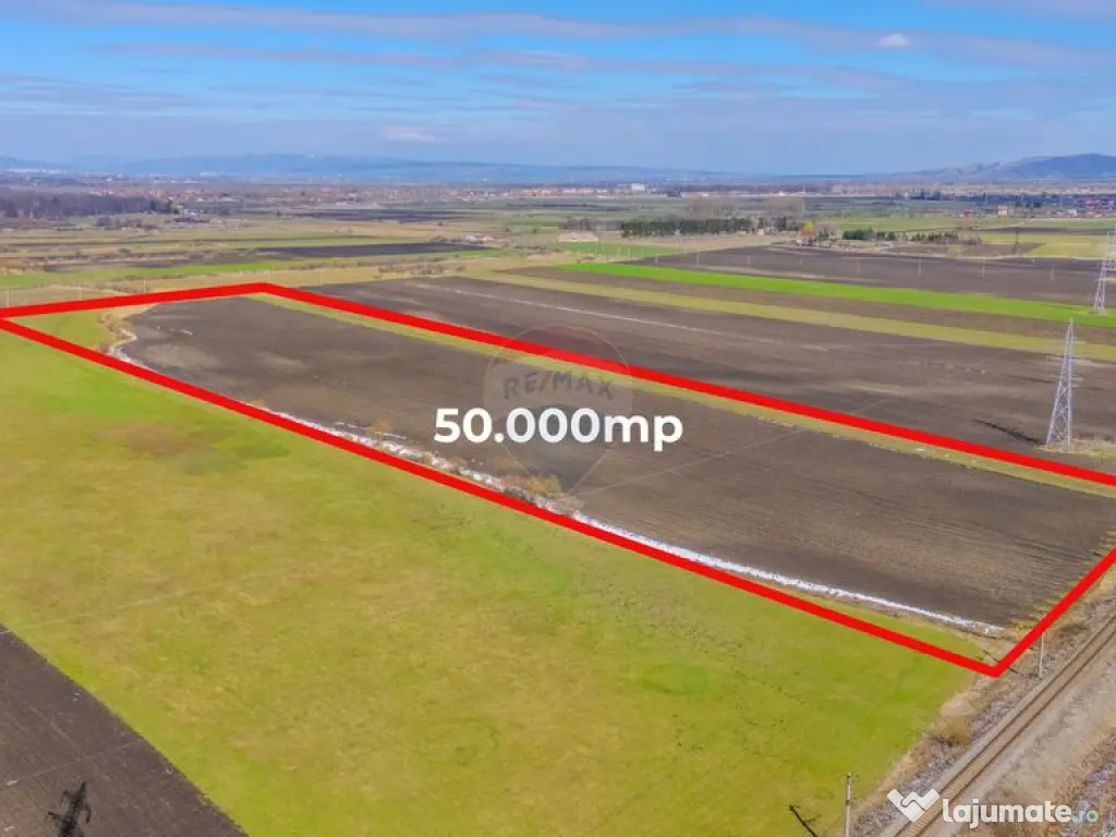 Teren 50.000 mp în Prejmer în spatele parcului industrial 