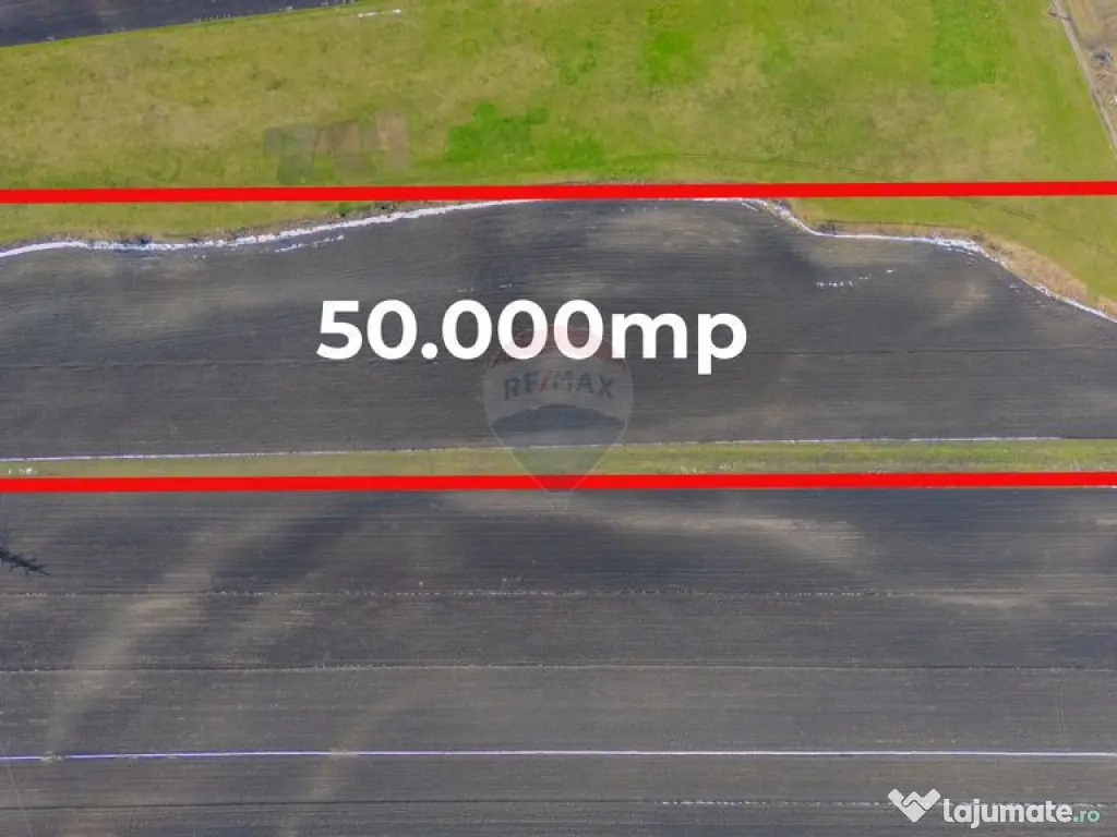 Teren 50.000 mp în Prejmer în spatele parcului industrial 