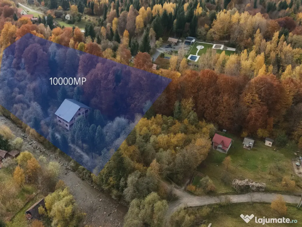 Pensiune 16 camere, teren 7000mp, Valea Avrigului 