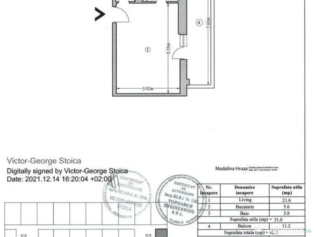 Garsoniera | Parcare subterana | New World Residence 