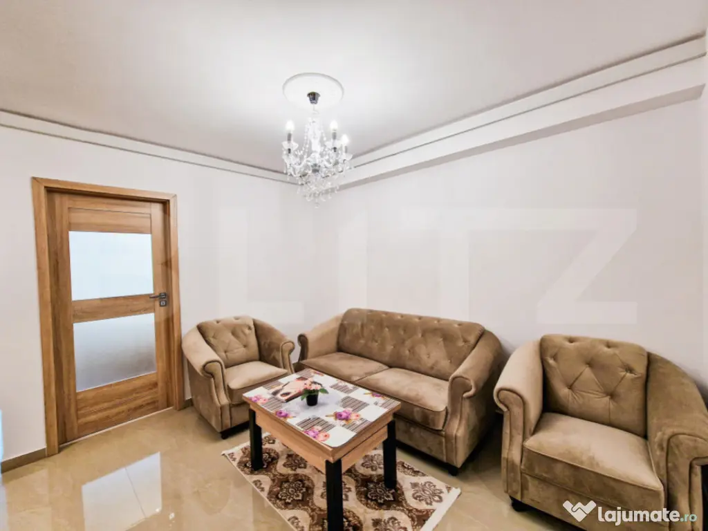 Apartament modern cu 2 camere, 48mp, garaj, etajul 2, zona V 