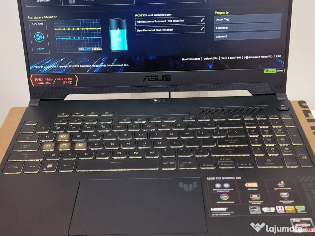 Asus TUF Gaming A15 FA507NV Nou 