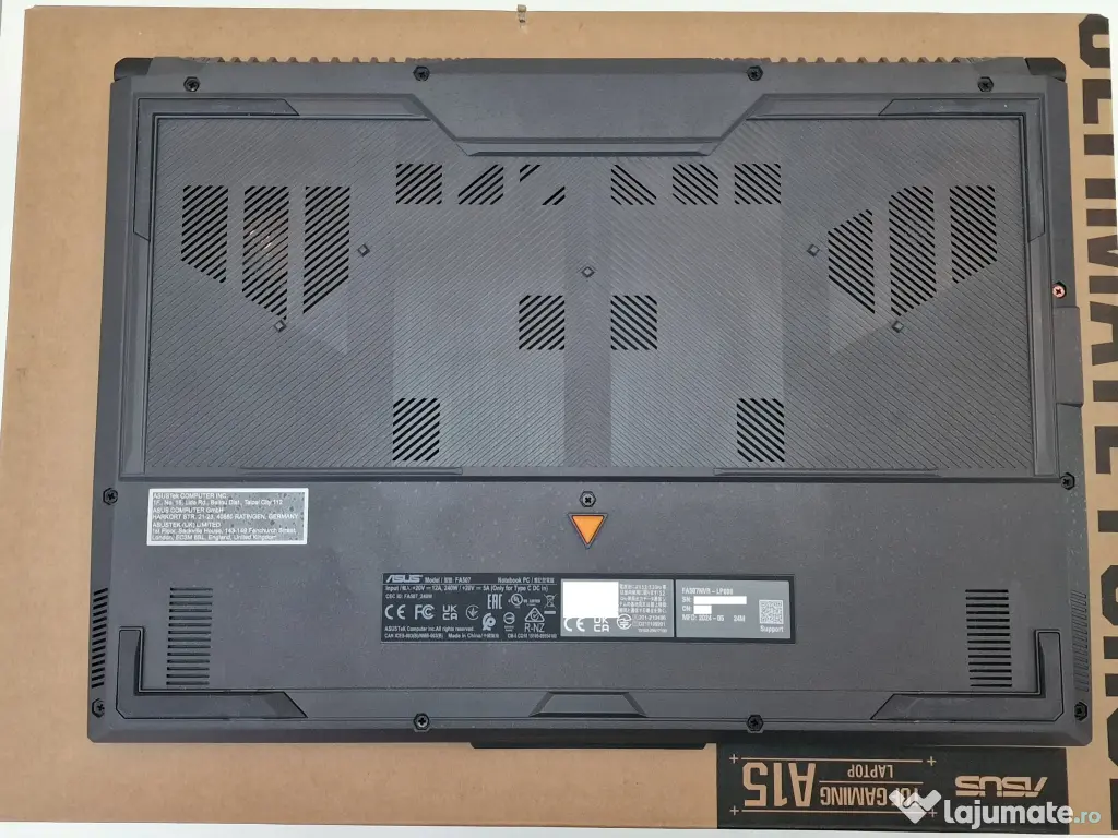 Asus TUF Gaming A15 FA507NV Nou 