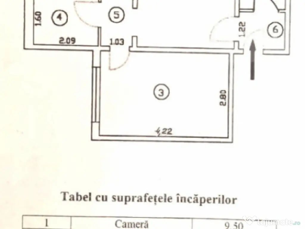 Apartament 3 camere - Giurgiului 