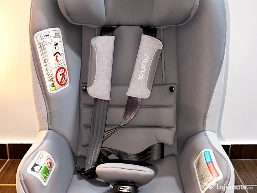 Scaun auto Nuna PRYM i-Size 40–105 cm, rotativ 360°, stare excelenta 