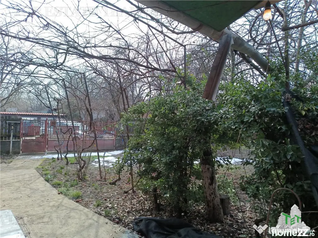 Casa taraneasca traditionala pe parter cu gradina si livada 