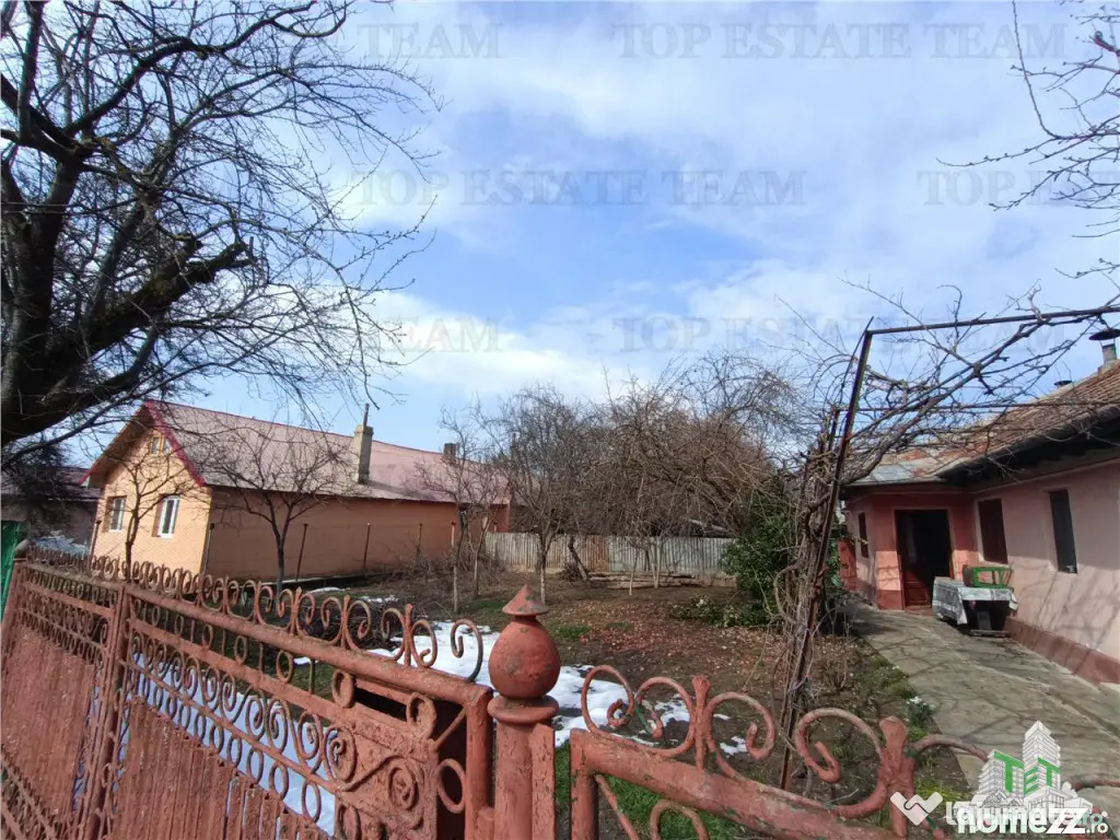 Casa taraneasca traditionala pe parter cu gradina si livada 