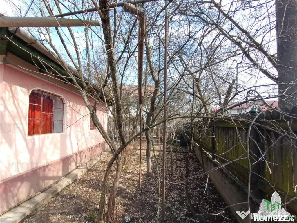 Casa taraneasca traditionala pe parter cu gradina si livada 