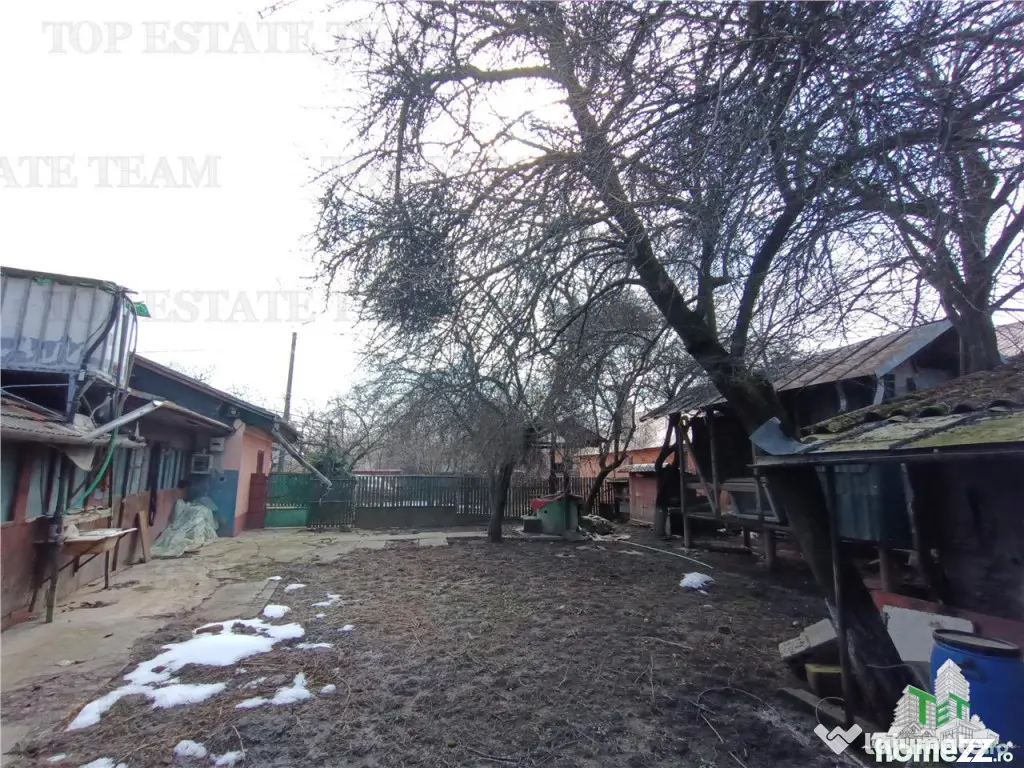 Casa taraneasca traditionala pe parter cu gradina si livada 