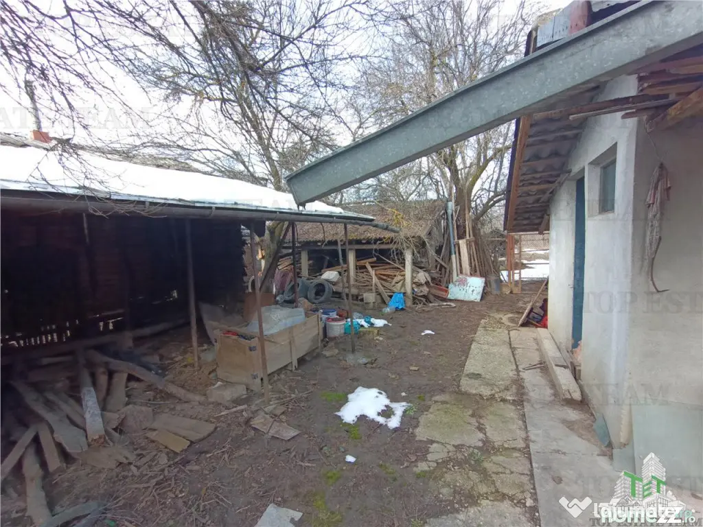 Casa taraneasca traditionala pe parter cu gradina si livada 