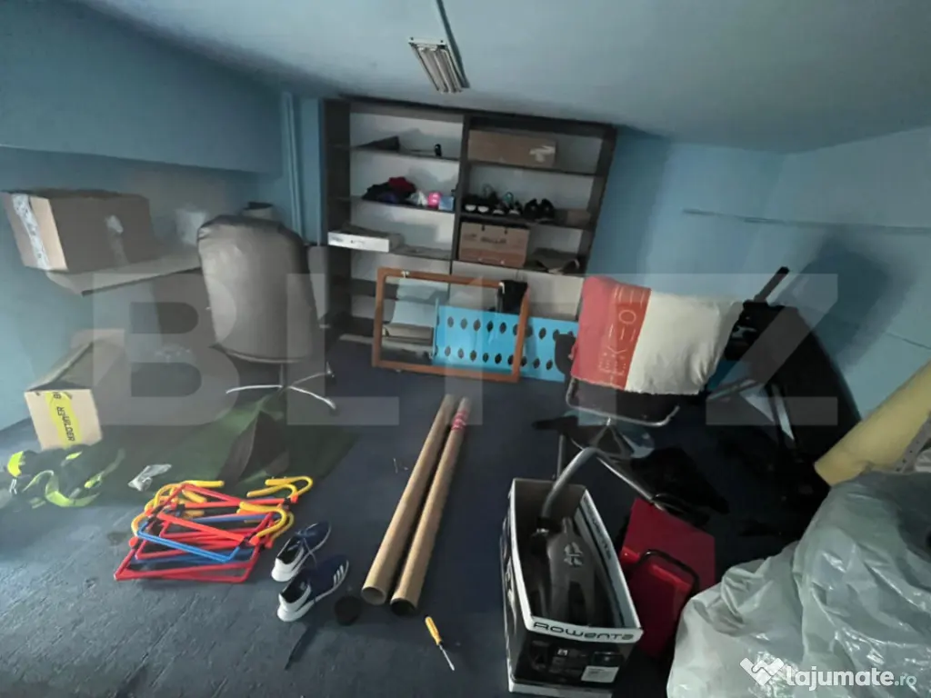 Spațiu de închiriat 75 mp – birou + depozitare, aer cond 