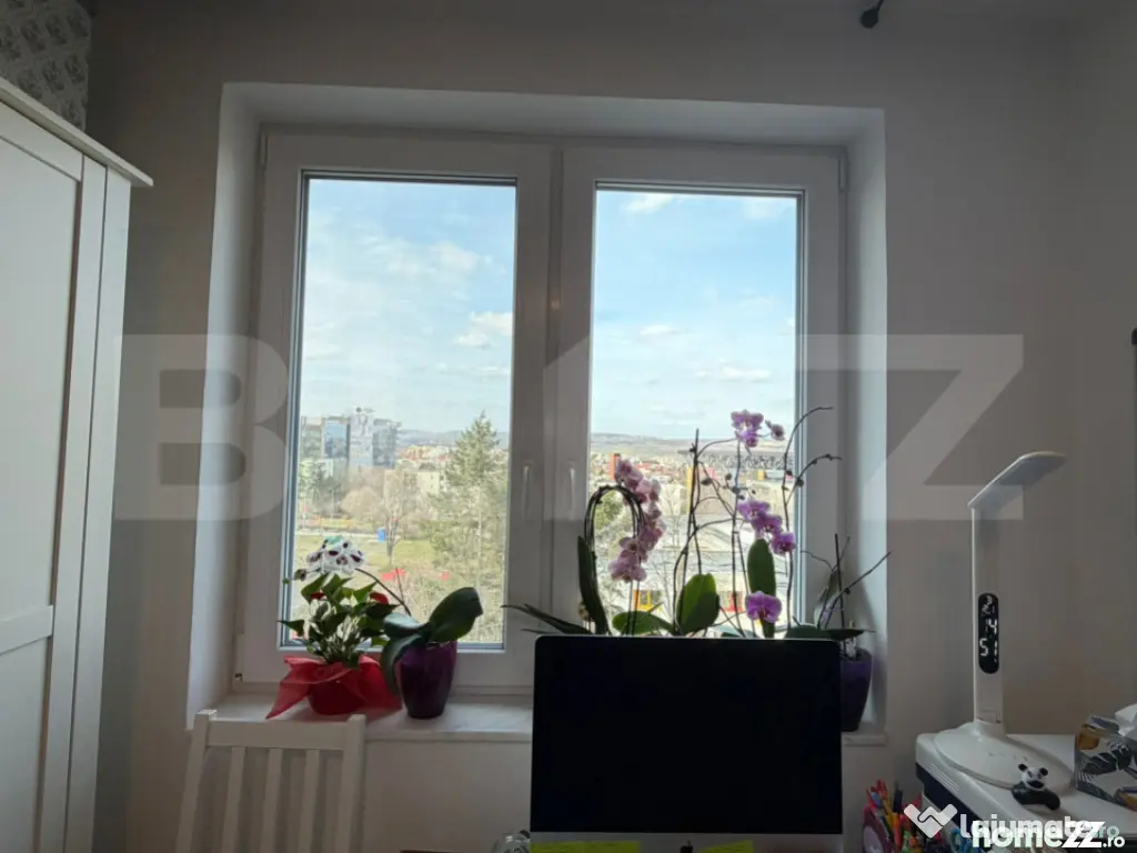 Apartament luminos 3 camere, decomandat, la 3 min de Iulius 