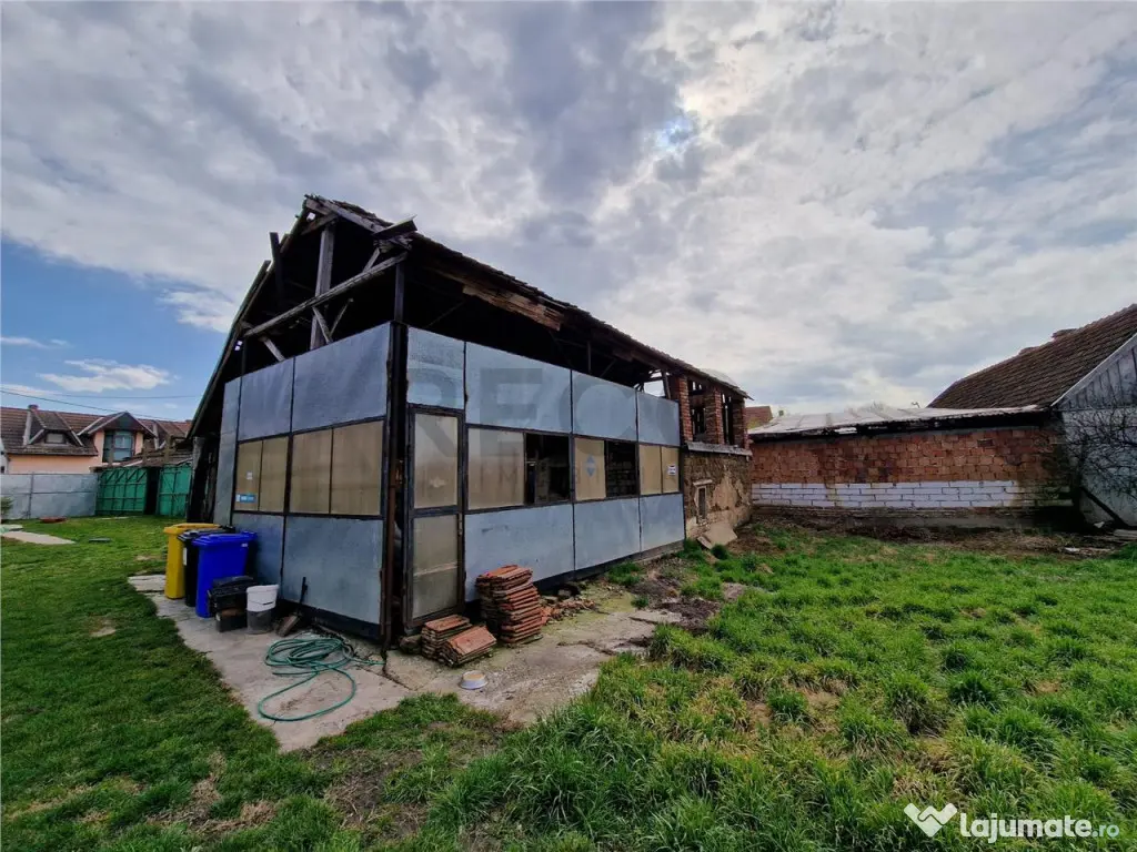 Casa de demolat cu teren mare in Bors 