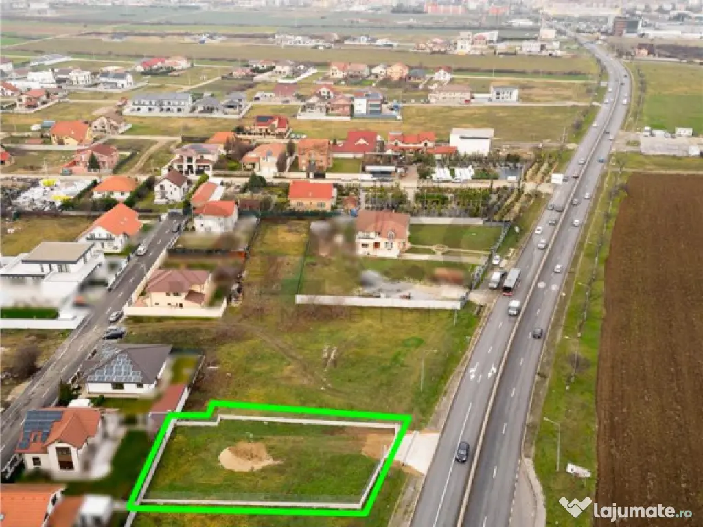 RECO Teren intavilan in Sanmartin Zona Mixta, acces din DN76 