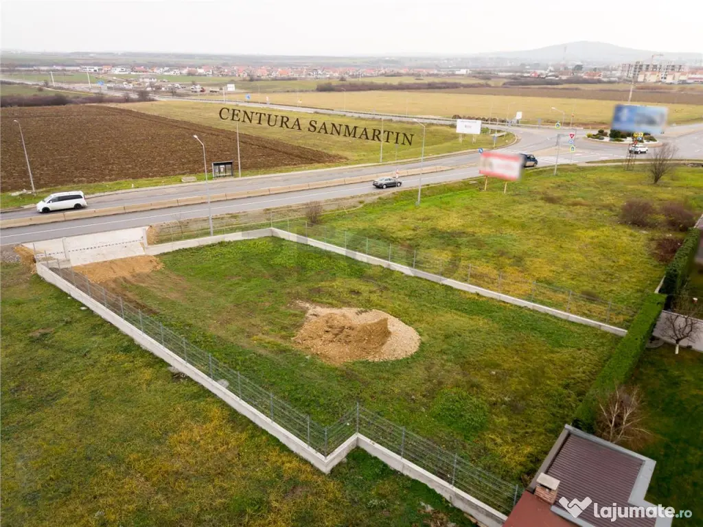 RECO Teren intavilan in Sanmartin Zona Mixta, acces din DN76 