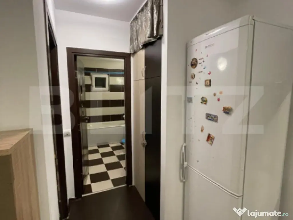 Garsoniera decomandata, 39 mp, zona George Enescu 