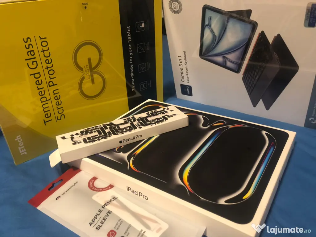 Ipad pro 13  M5 512gb  WIFI+SIM NEGRU cu toate accesoriile. 