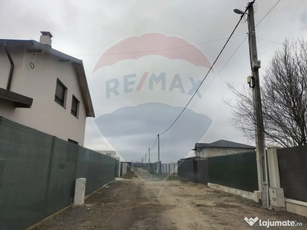 Teren intravilan 1053 mp - Crevedia -PUZ aprobat