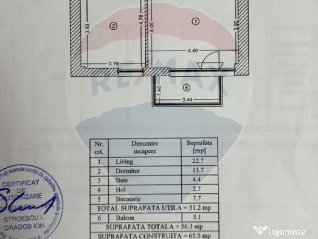 Apartament 2 camere | Prima inchiriere | loc parcare | On... 