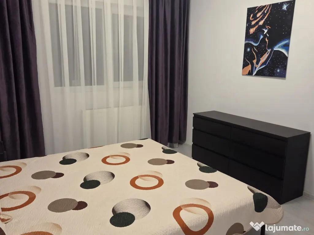 Apartament 3 cam prima închiriere + parcare Grand Kristal Residence 