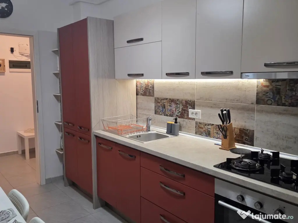 Apartament 3 cam prima închiriere + parcare Grand Kristal Residence 