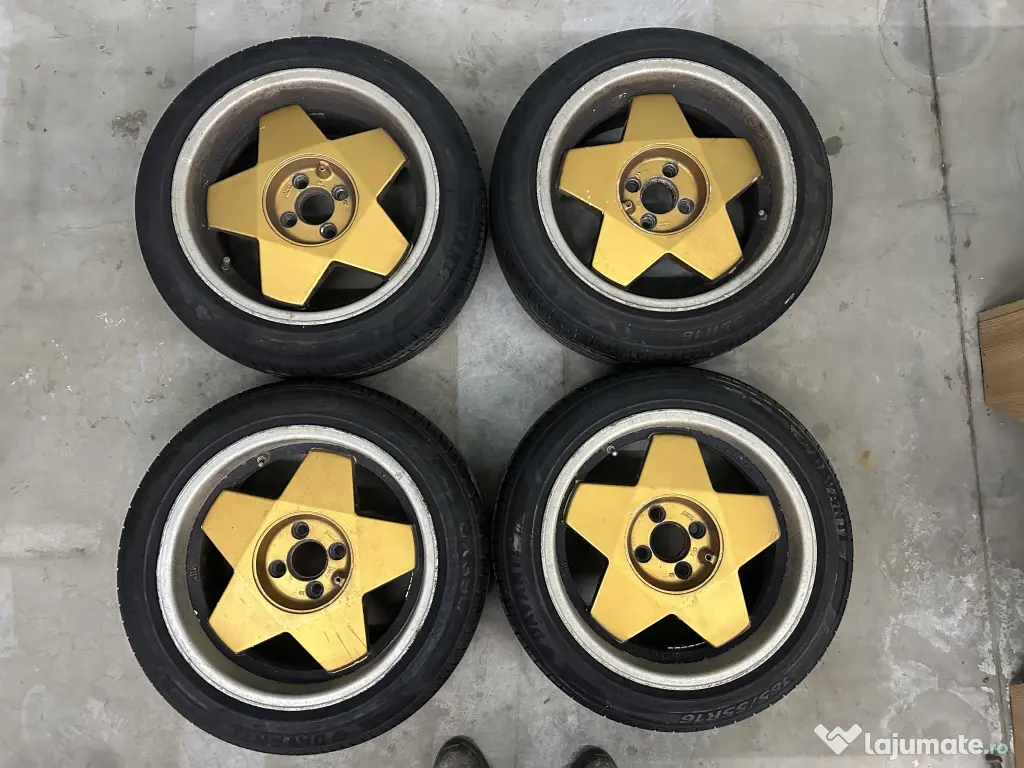 Jante Borbet A 4x100 7,5Jx16 ET 20 cu cauciucuri noi 185/55 r16 