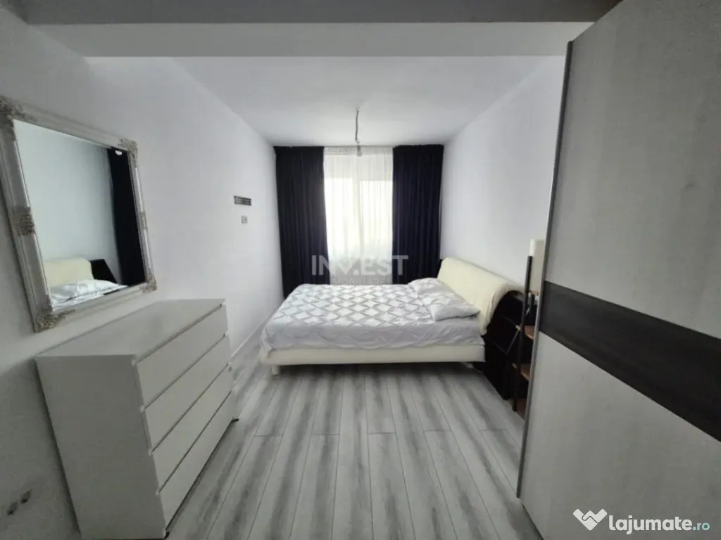 2 Camere Decomandat 59mp mobilat Popas Pacurari, Iasi