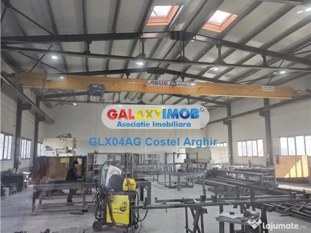 Vindem hala industriala 1040 mp cu teren 12621 mp intrav CC 