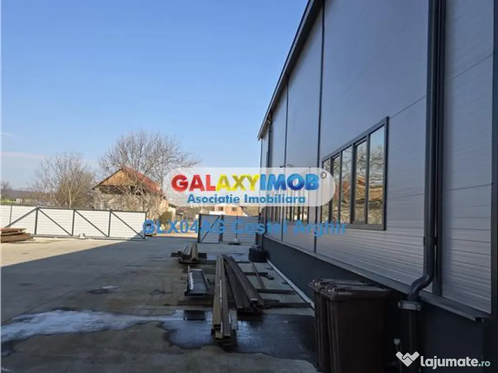 Vindem hala industriala 1040 mp cu teren 12621 mp intrav CC 