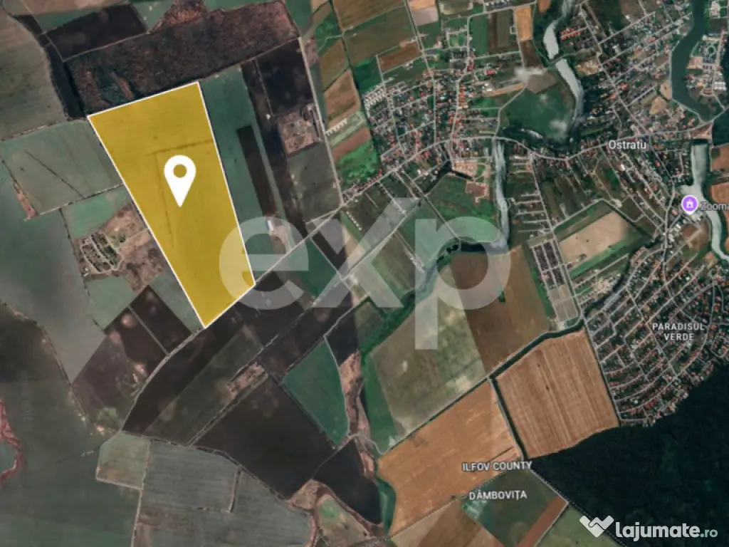 Oportunitate dezvoltare Corbeanca / Ostratu, PUZ aprobat 