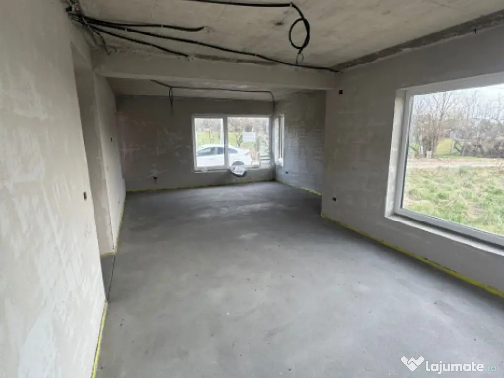 Casă semifinisată Tăuții Măgherăuș, 136 mp, teren 19 