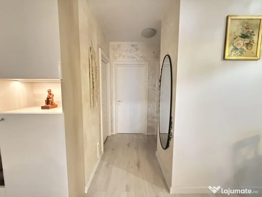 Apartament 3 camere, 2 bai, bloc nou, parcare, Rezidențial 