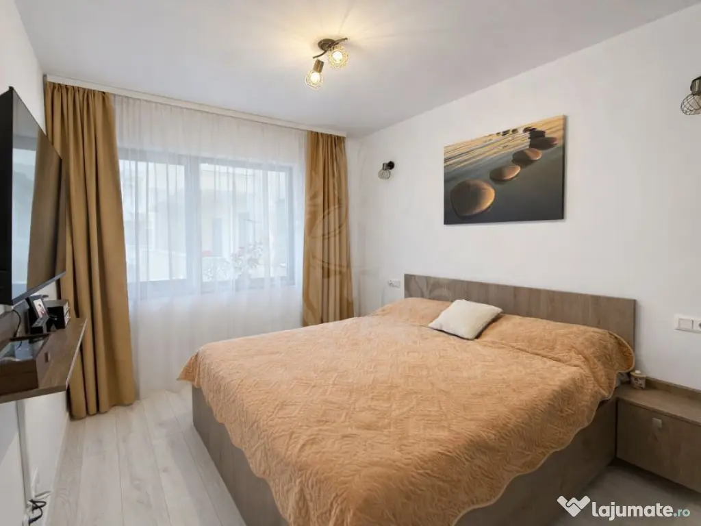 Apartament 3 camere, 2 bai, bloc nou, parcare, Rezidențial 
