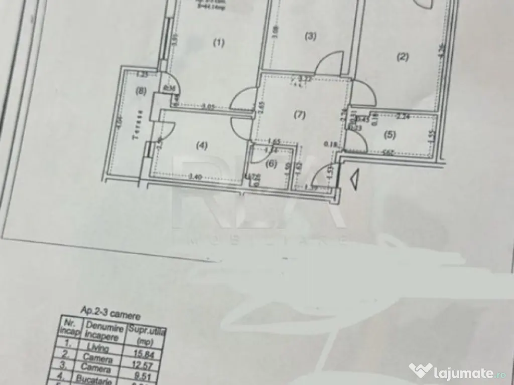 3 camere- Dream Residence- Loc de Parcare 