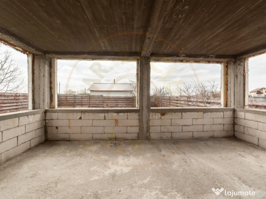 Casa P+M, 120mp utili, teren 477mp, Bradu, AG 