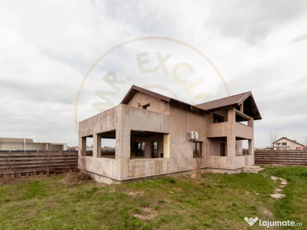 Casa P+M, 120mp utili, teren 477mp, Bradu, AG 