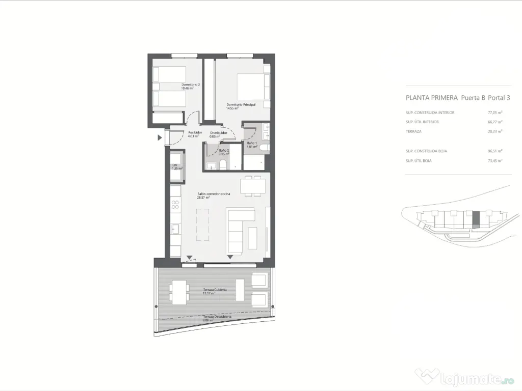 Apartament cu vedere la mare, piscină panoramică și wellness în zonă verde 