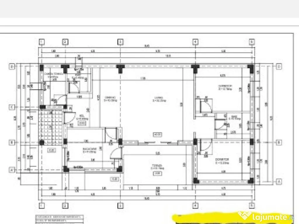 Casă parter la roșu 