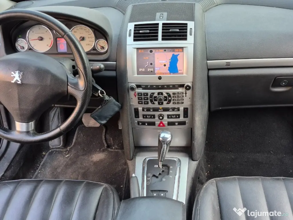 Peugeot 407 Combi, Negru,2.0Hdi 136cp,Automatik primul proprietar in România 