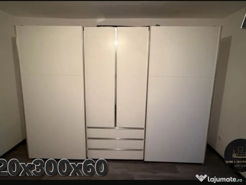dulapuri uși glisante ,de la 190cmL pana la 300cm L 