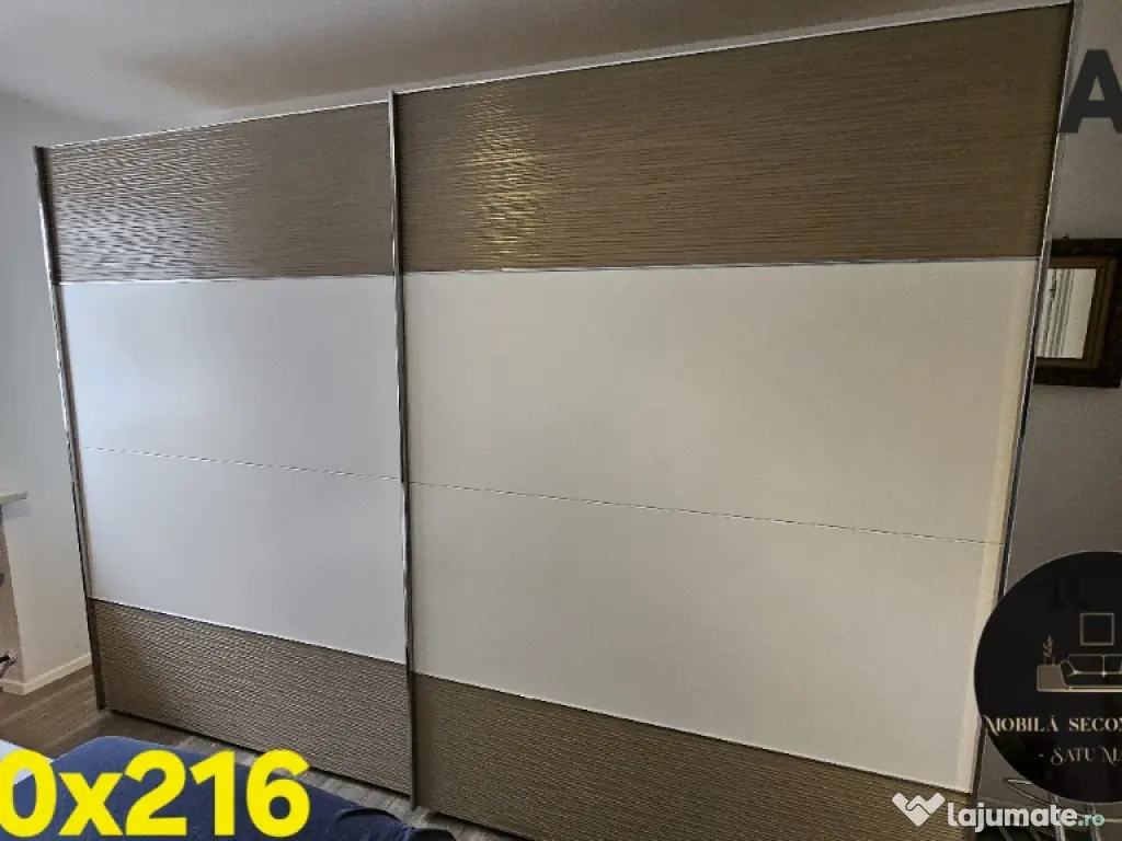 dulapuri uși glisante ,de la 190cmL pana la 300cm L 