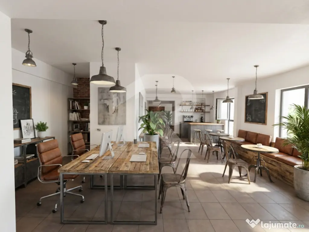 Spatiu Comercial , parter bloc nou construit , zona Nerva Tr 