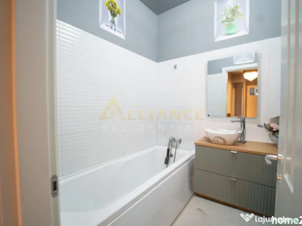 {Metrou BERCENI } Apartament 2 camere mobilat-utilat 