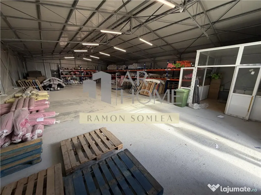 Hala si teren industrial in Paulestii noi , Prahova 