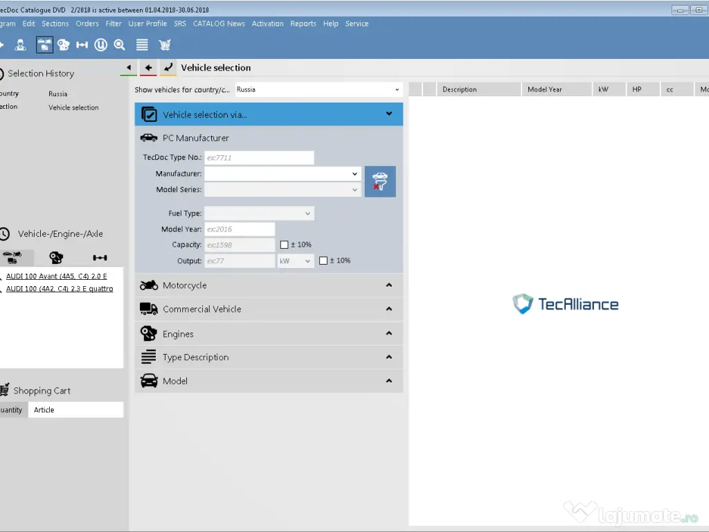 Instalare softuri Auto Haynes, TecDoc, Delphi, Elsa, etc. 