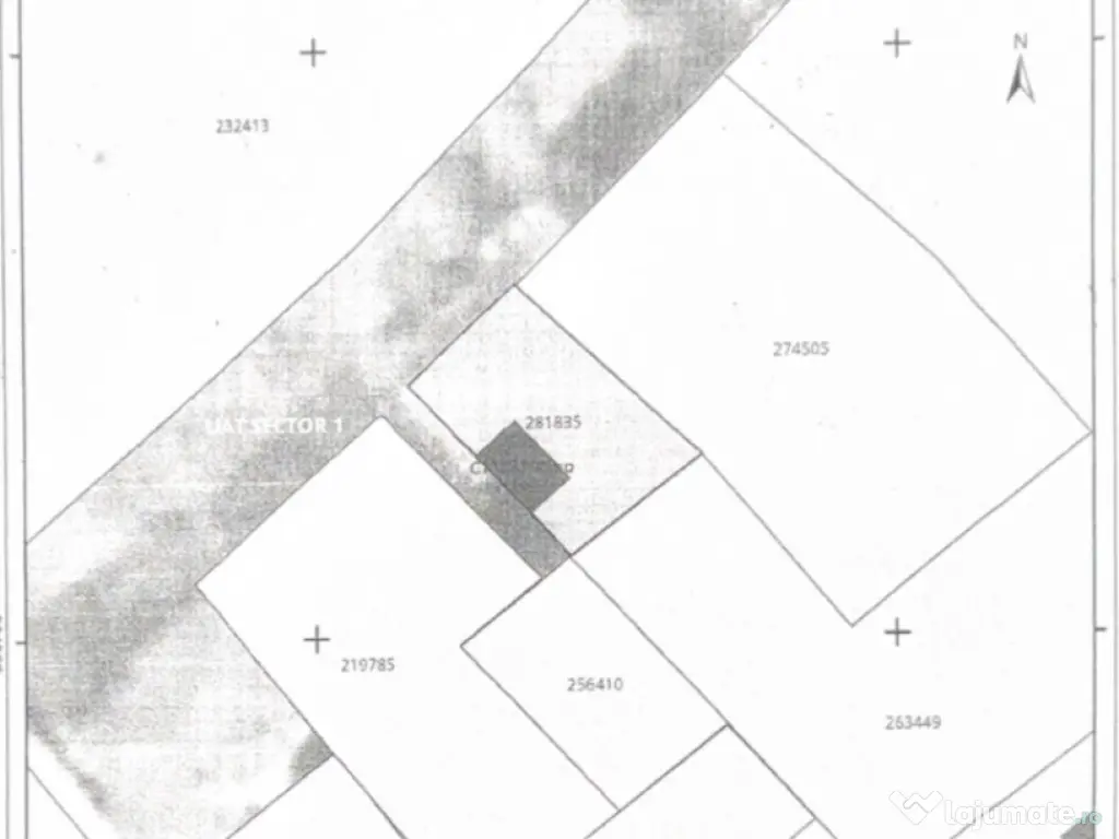 Teren de vânzare – Primăverii, vizavi de Parcul Bordei 