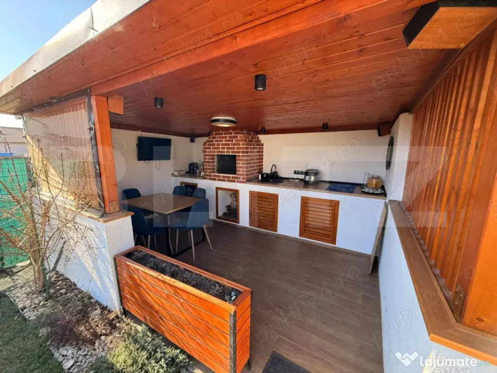 Casă individuală pe un nivel | Locație Centrală Sâncrai 